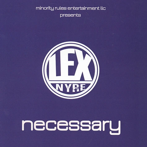 LEX (NYRE) - Necessary EP