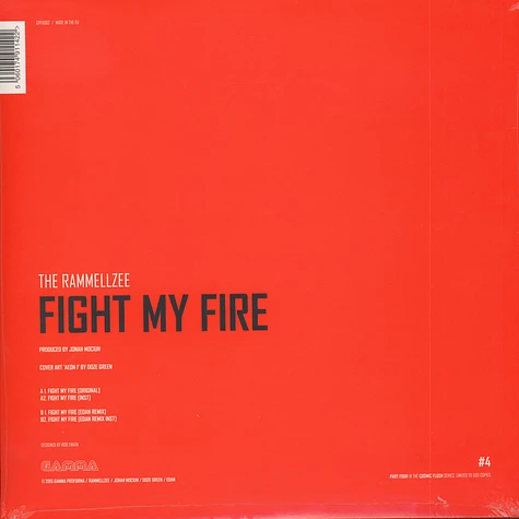 The Rammellzee - Fight My Fire Limited Edition