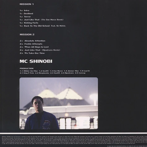 MC Shinobi - MC Shinobi Black Vinyl Edition