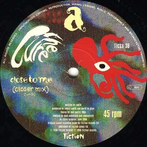 The Cure - Close To Me · Remix