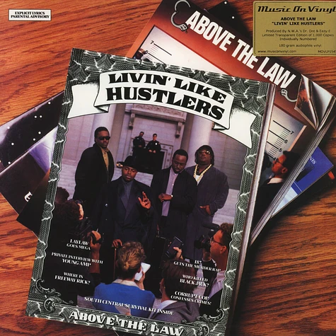 Above The Law - Livin' Like Hustlers Transparent Vinyl Edition