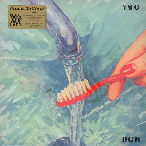 Yellow Magic Orchestra - BGM Transparent Vinyl Edition
