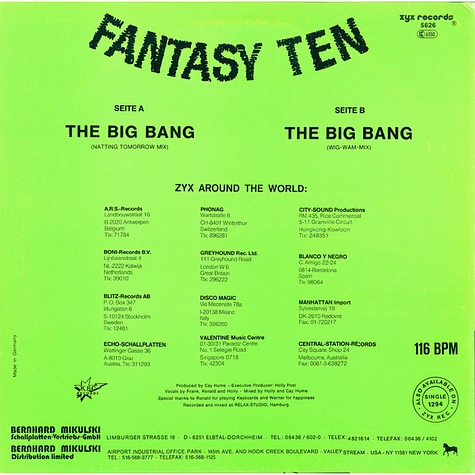 Fantasy Ten - The Big Bang