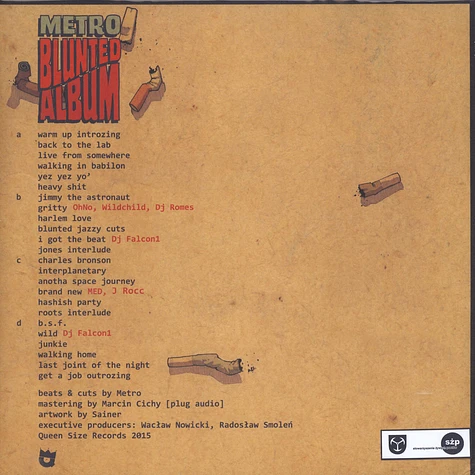 Metro - Blunted Album (Damaged Sleeve)