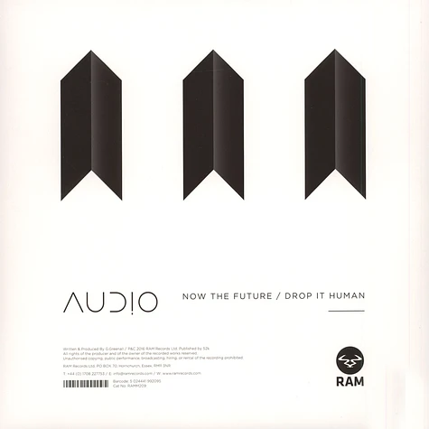Audio - Now The Future / Drop It Human