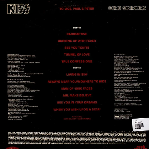 Kiss, Gene Simmons - Gene Simmons