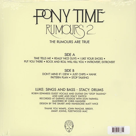 Pony Time - Rumours 2: The Rumours Are True