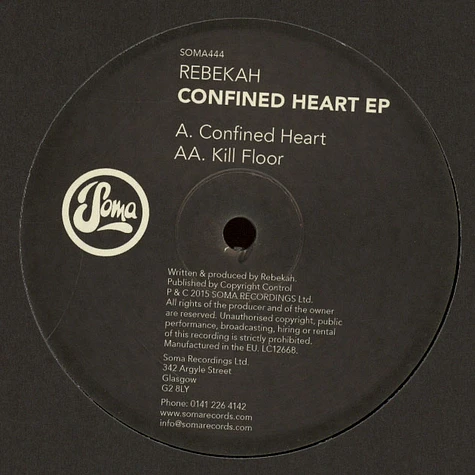 Rebekah - Confined Heart / Kill Floor
