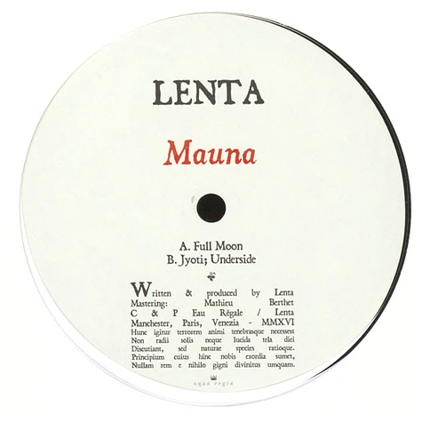 Lenta - Mauna