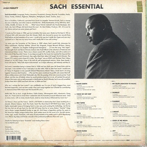 Sach of The Nonce - Essential Orange Vinyl Edition