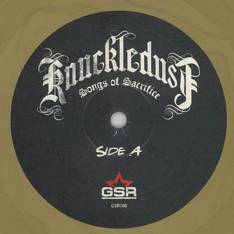 Knuckledust - Songs Of Sacrifice Gold Vinyl Edition