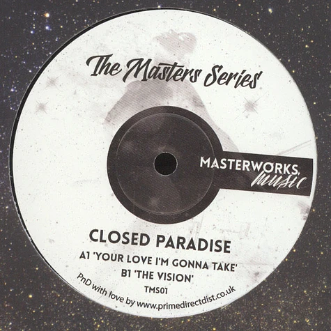 Closed Paradise - The Masters Series Volume 1