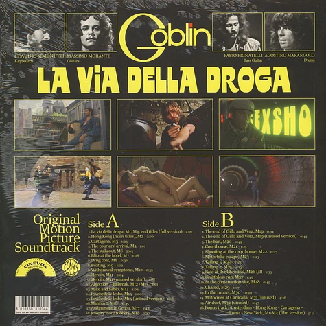 Goblin - OST La Via Della Droga Colored Vinyl Edition