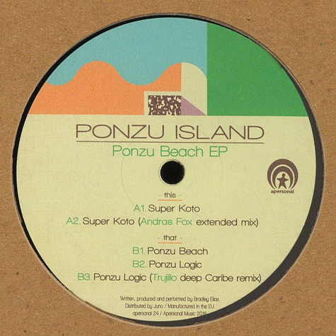 Ponzu Island - Ponzu Beach EP