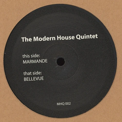The Modern House Quintet - Marmande / Bellevue
