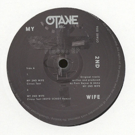 My 2nd Wife - Places EP