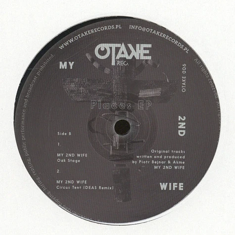 My 2nd Wife - Places EP