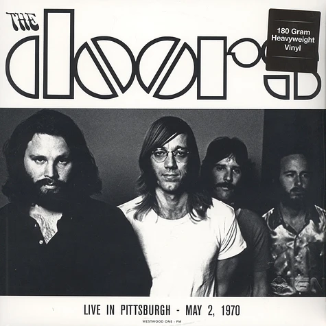The Doors - Live In Pittsburgh, May 2 1970 180g Vinyl Edition