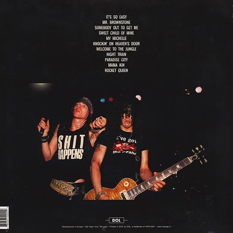 Guns N' Roses - Live In New York City, February 2 1988 180g Vinyl Edition