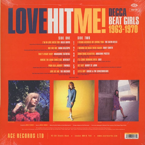 V.A. - Love Hit Me! - Decca beat Girls 1963-1970