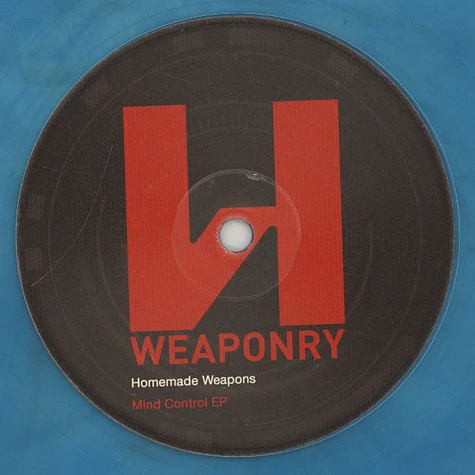 Homemade Weapons - Mind Control EP Blue Vinyl Edition