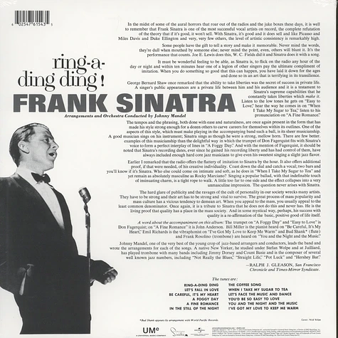 Frank Sinatra - Ring-A-Ding Ding!