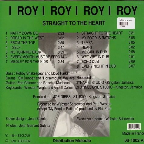 I-Roy - Straight To The Heart