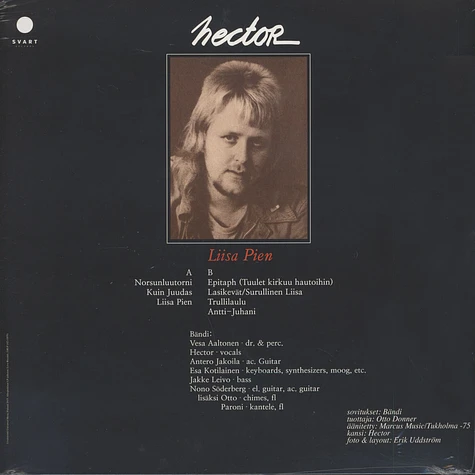 Hector - Liisa Pien Black Vinyl Edition