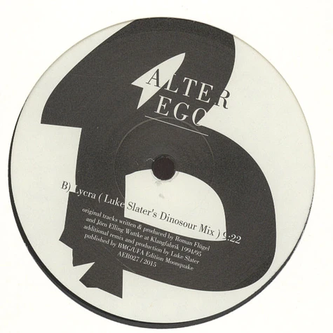 Alter Ego - Soulfree / Lycra The Luke Slater Remixes