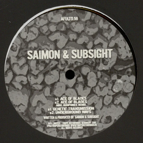 Saimon & Subsight - Ace Of Blades EP Mike Humphries Remix