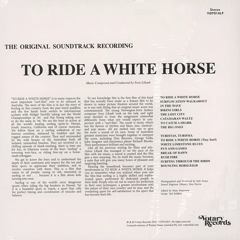 Sven Libaek - OST To Ride A White Horse