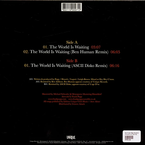 The Frank Popp Ensemble - The World Is Waiting