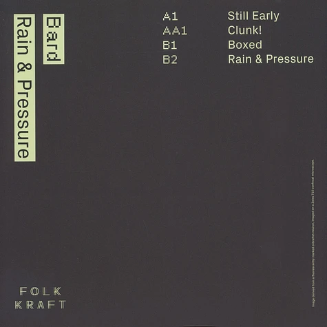 Bard - Rain And Pressure EP