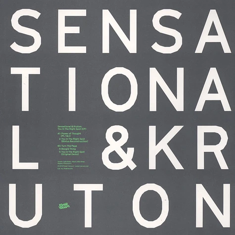 Sensational & Kruton - You in the Right Spot EP