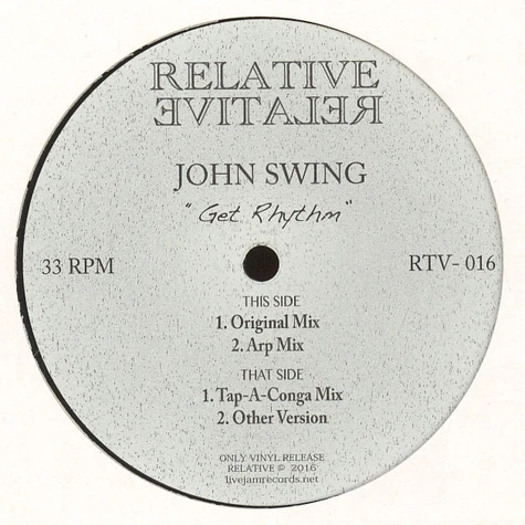 John Swing - Get Rhythm