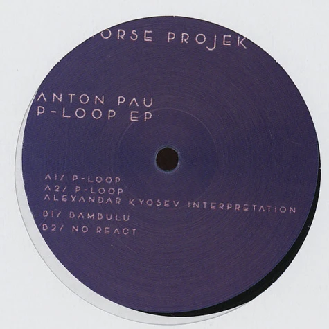 Anton Pau - P-Loop EP
