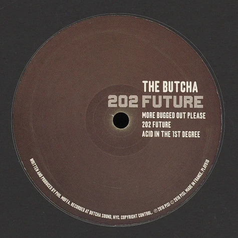 Butcha, The (Phil Moffa) - 202 Future EP