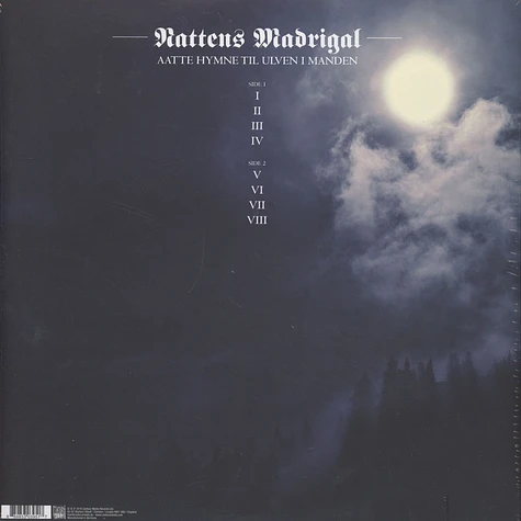 Ulver - Nattens Madrigal - Aatte Hymne