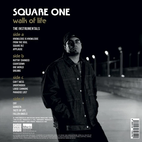 Square One - Walk Of Life Instrumentals 15th Anniversary Vinyl Re-Release