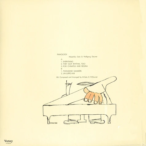 Masahiko Satoh & Wolfgang Dauner - Pianology