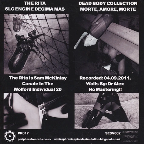 The Rita / Dead Body Collection - Split 7"