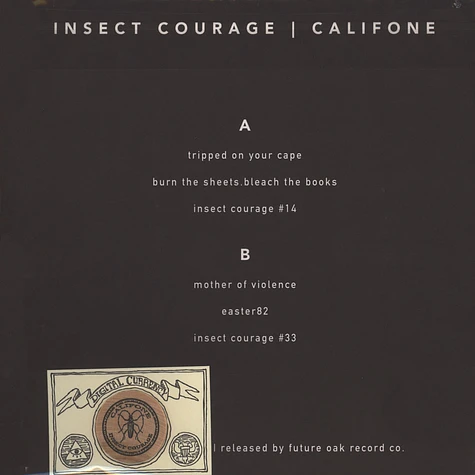 Califone - Insect Courage