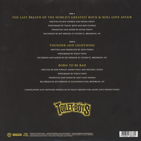 Toilet Boys & Boy George - The Last Breath Of The World's Greatest Rock&Roll