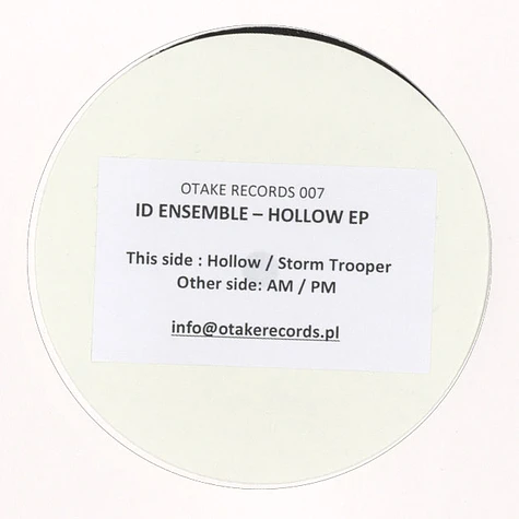 ID Ensemble - Hollow EP