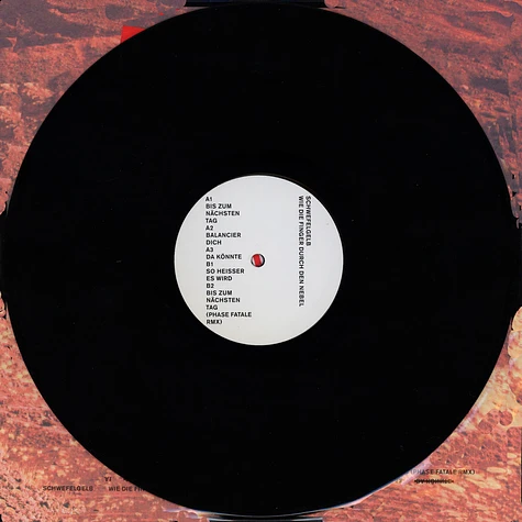 Schwefelgelb - Wie Die Finger Durch Den Nebel Black Vinyl Edition