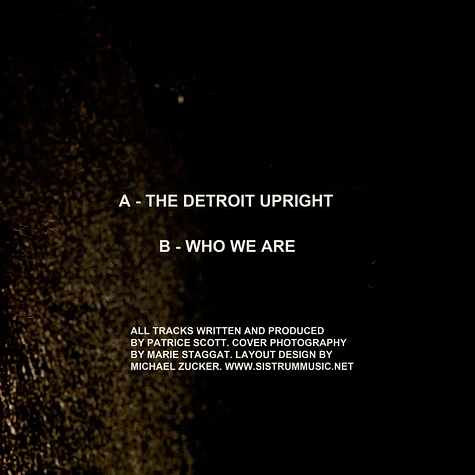 Patrice Scott - The Detroit Upright EP