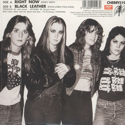 The Runaways - Right Now / Black Leather