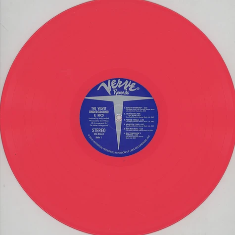The Velvet Underground & Nico - The Velvet Underground & Nico Colored Vinyl Edition