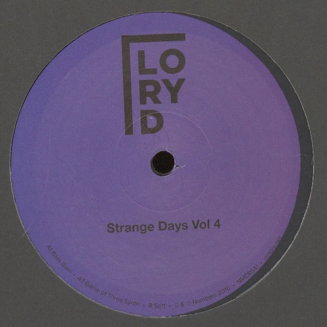 Lory D - Strange Days Volume 4
