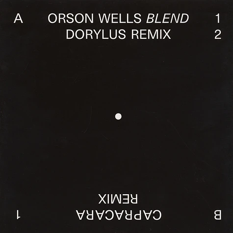Orson Wells - Blend